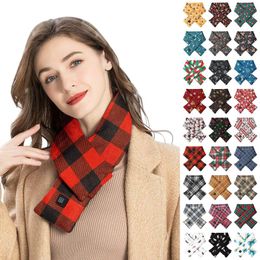 Carpets Usb Women Men Heating Scarf Temperature Charging Heat Control Neck Warmer For Cycling Camping Electric Heated