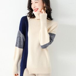 Women's Sweaters Cashmere Turtleneck Women Sweater Autumn Spring Base Warm All-match Knitted Pullover Jersey Pull Femme Hiver Jumper Hfd587