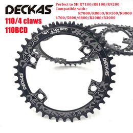 Bike Groupsets Deckas 110 BCD 110BCD Chainring Road N Wide chainwheel for shimano R7000 R8000 R9100 R9000 4700 5800 6800 R2000 R3000 230808