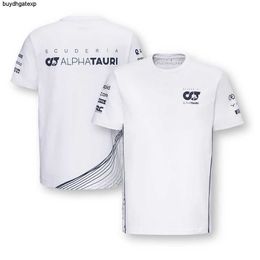 6pei 2023 Formula One Men's Fashion T-shirts F1 Racing Team Alpha Tauro Uniform Motorcycle Comfortable Breatha