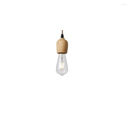 Pendant Lamps Puchen E27 Chandelier Nordic Log LED Modern Chandeliers Kitchen Indoor Living Room Bedroom Light Fixtures Lighting