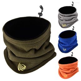 Scarves Outdoor Camping Face Cover Snowboard Fleece Neck Gaiter Half Mask Cold-proof Collar Ski Tube Scarf