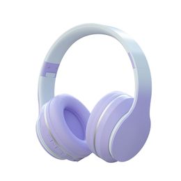 Headphones Wireless Bluetooth Headhands Earphones for Cell phone Noise-cancelling headwear colorful Earphones