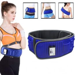 Core Abdominal Trainers Electric Vibrating Slimming Belt Fitness Massager Slimming Machine Lose Weight Fat Burning Abdominal Muscle Waist Trainer Tool 230808