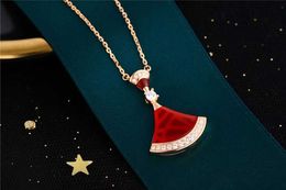 Designer bvlgary Jewellery 2023 New Set Pendant Necklaces of Plated 18k Girl Christmas Engagement Accessories Gift s