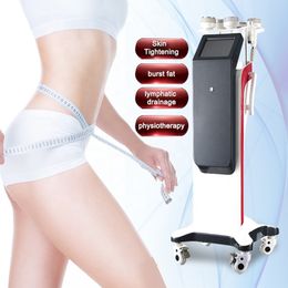 6 In 1 With Laser Pads Cavitation Rf Body Slimming Machine 80K Maquina De Cavitation fat freezing Cellulite Removal devices Skin Rejuvenation Wrinkle removal