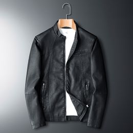 Men's Jackets Korean Autumn And Winter Leather Clothing Fashion Youth Coat Versatile Casual Plush Jacket Trend 230809