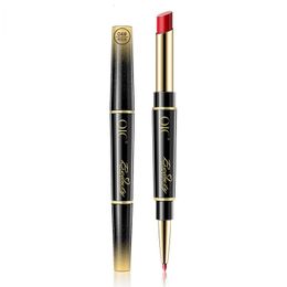 Lipstick Makeup Ladies Rotating DoubleEnded Lip Liner Does Not Fade NonStick Cup Matte 230808