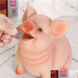 Novelty Items Pig Piggy Bank Child Household Children Toys Money Boxes Cartoon Shaped Birthday Gift Coins Storage Box Drop Delivery Ho Dhy4N