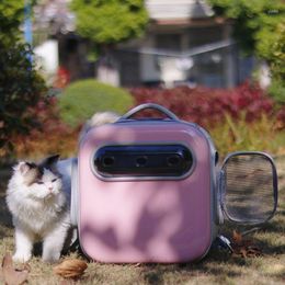 Cat Carriers Backpack Portable Space Pet Handbag Cute Breathable Carrier Bag Travel Accessories