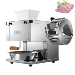 220V Electric Meat Cutting Machine Fully Automatic Meat Shred Dicing Machine Electric Meat Slicer Vegetable Cutter Grinder