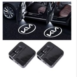 2pcs Car styling Wireless Laser Projector LED Door Welcome Light Projection Laser Lamp DC 5V Projector Light Car Accessories for Nissan Seat