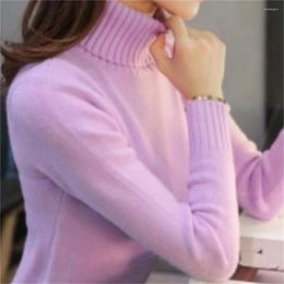 Women's Sweaters Turtleneck Women Winter Cotton Long Sleeve Knit Tops Pull Femme Pullover Womens Jumpers 2023 Spring