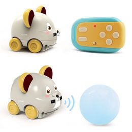 Electric RC Animals RC 1 10 Car Mini Remote Control For Kids Toy With Auto Follow Obstacle Avoidance Custom Tracks Functions 230808