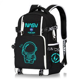 School Bags Waterproof Luminous Kids Backpack Children School Bags For Boys Orthopaedic School Backpack Primary Schoolbag Book Bag Mochila 230809