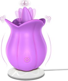 EggsBullets Rose Vibrator For Clitoris Licking Nipper Clit Vagina Stimulator Couple Foreplay Sex Toy Women Masturbator Female 230808