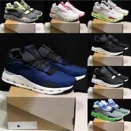 Running Shoes womans sneakers Pearl White Cream gey Cream nova Form Federer casual shoes Retro Sneakers White Eclipse Grey Black man Woman shakeproof sneakers