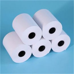 wholesale 80x60mm Thermal Receipt Paper Rolls Cash Register Paper for Supermarket Shopping Malls POS Receipt Printer LL