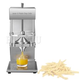 Electric Orange Juicer Potato Chips Cutter Apple Core Splitting Machine