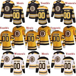 Boston''Bruins''custom Men women youth Hockey Jerseys men 33 Zdeno Chara 63 Marchand 37 Patrice Bergeron 88 David Pastrnak 73 Charlie McAvoy full