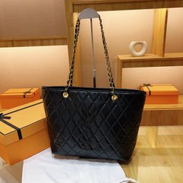 Designers gold chain bags women fashion LOULOU Shoulder bag leather handbags Lady Y type quilted lattice chains luxurious handbag for female 6 Colours 34cm