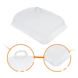 Dinnerware Sets Collapsible Kitchen Table Dishes Dust-proof Microwave Oven Practical Cake Dome Plastic Snack Tray