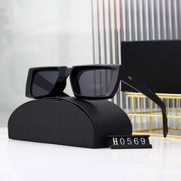 Designer Prad Sunglasses 2023 New Pra Home Sun Protection Polygonal for Women with High-end Feel and Personalised Fashion Sunglasses sport