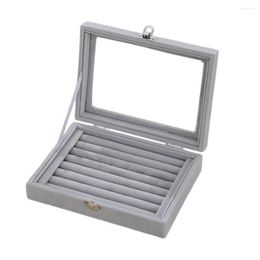 Jewellery Pouches Display Tray Multi Grids Portable Smooth Storage Rack Stable Fashion Holder Accessory Bracelet Chain Watch