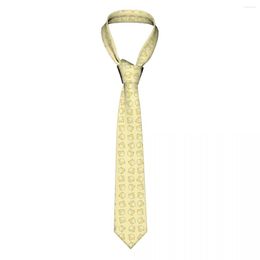Fliegen Gelbe Küken Huhn Krawatte Männer Frauen Casual Polyester 8 cm Weithals Für Herren Anzüge Zubehör Gravatas Hochzeit Cosplay