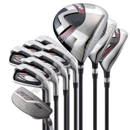 Golf Clubs Men Miziuno RV8 Golf Driver Wood Irons Putter Complete Sets Clubs R or S Flex Graphite Shaft Free shipping No Bag