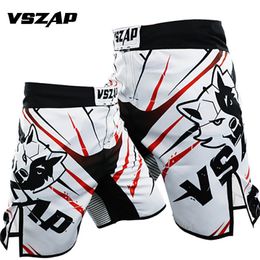 Men's Shorts VSZAP MMA Boxing Motion Clothing Cotton Size Training Kickboxing Shorts Short Muay Thai Shorts MMA Shorts Mens Pants 230808