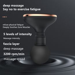 Full Body Massager Mini Massager Pocket Fascia Gun Muscle Cervical Spine Waist Massage Artifact Relaxation Electric Fitness Shoulder And Neck Machi 230808