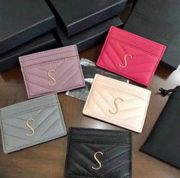 Luxury Designer Mini Key Wallets Coin Purses Card Holder Bank Cards Men Wallet Metal Genuine Leather Fashion Luxury Women's Handbag Clutch Coin Holders Credit
