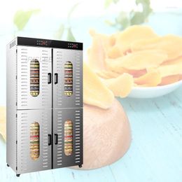 Layer Commercial Professional Fruit Food Dryer Stainless Steel Vegetable Pet Meat Air Electric Dehydrator