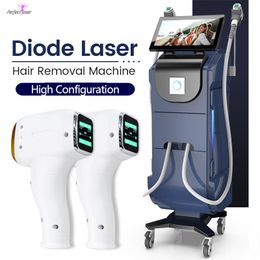 Perfectlaser 2023 laser hair removal machine trio wavelength Diode laser Android system 808 755 1064nm hairs depilation device laser hairs remove