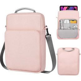 For Samsung Galaxy Tab S8 S7 Plus FE 12.4 Tablet Shoulder Bag Carrying Case Storage For Galaxy Tab A8 10.5 A7 S6 Lite 10.4 Tablet Handbag Case