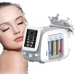 New 6 in 1 Hydrafacial Machine H2o2 Hydrogen Aqua peel Oxygen Hydro Spa Skin Care Facial Spa Beauty Instrument