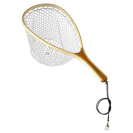 Fishing Accessories Catch and Release Bamboo Wooden Net 663817 230808