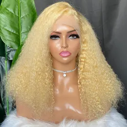 Glamorous 180% Density Malaysian Human Hair Many Color Deep Wave 13x4 Transparent Lace Wig 20 Inch Lace Front Wig Peruvian Indian Malaysian