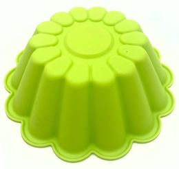 Sunflower Silicone silicone cake moulds Mould - Medium Size, High Temperature Resistant, Cartoon Design, Ideal Baby Side Dish, Steamed Rice silicone cake moulds