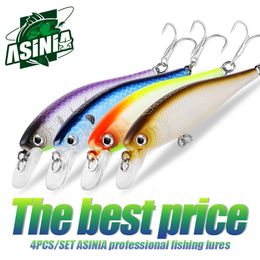 Baits Lures ASINIA 4pcs each set 65mm 5 8g SP depth0 5 1m Top fishing lures Wobbler hard bait quality professional minnow 230809