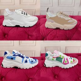 Luxury Designer Casual Shoes Trainer Sneaker Triple White Pink Blue Black Green Yellow Mens Sneakers Women Rubber Sole Size 35-45 With Box NO457