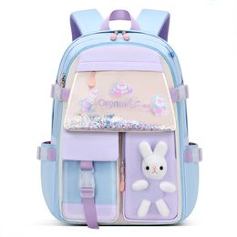 School Bags Children's Backpack For Girl School Primary Bags Children Backpacks Large Capacity Bag Waterproof Multiple Pockets Schoolbags 230809