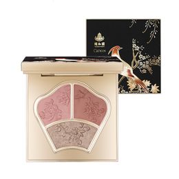 Blush CATKIN Powder Pink Nude Eyeshadow Palette Cheek Highlighter Makeup 230808