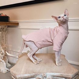 Cat Costumes Hairless Clothes Kitty Outftis Devon Autumn Winter Cotton Elastic Bottoming Pet For Sphinx Clothing