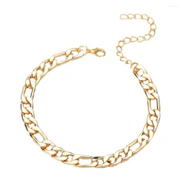 Anklets Men Bracelets Elegant Lady Anklet Female Jewellery Accessories Novel Foot Alloy Delicate Miss