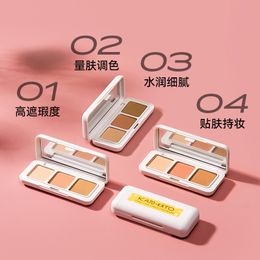 Concealer concealer liquid foundation Waterproof sweat proof resistant Black eye circles tear ducts non sticking powder KATO 230808