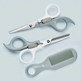 Professional Household Hair Cutting Scissors Set Barber Shears Set With Hair Scissors Thinning Shears