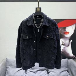 Men's Jackets 2023 Trendy Designer Korean Broken Hole Spring Denim Jacket Fashion Elegant Original Fried Street High Quality Coat