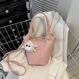 Drawstring Spring 2023 New Leisure Commuter Crossbody Bag Small Handbag Water Bucket Bag Women's Design Trend Shoulder Bagstylishdesignerbags